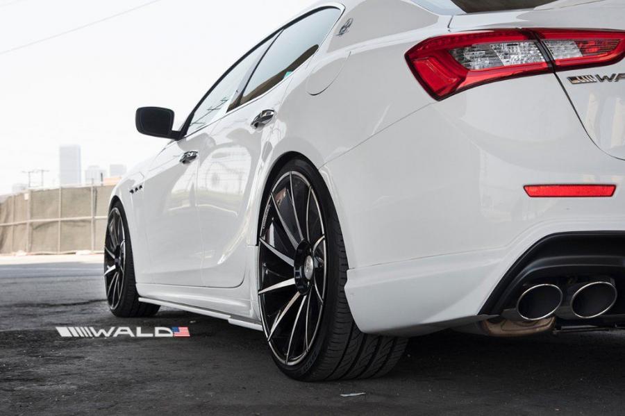 Детали экстерьера Maserati Ghibli Black Bison by Wald 2018 года  (фото 10 из 24)